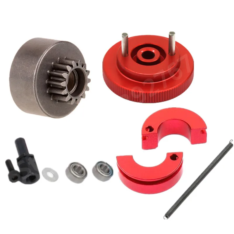 Flywheel Clutchbell 14T 16T&21T Ball Bearing 10*5*4mm for RC Car Engine Parts HSP 1/10 02065 02107 02139 122273 102273 102006