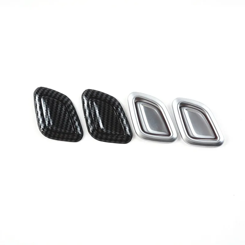 

Carbon Fiber Front Seat Headrest Button Decor Sticker Interior Parts For 2018-2022 BMW X3