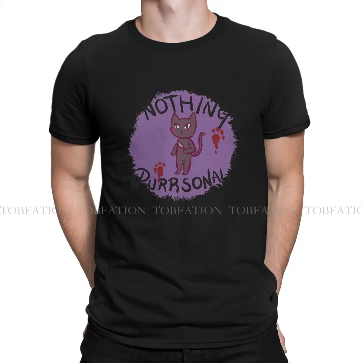 Nothing Purrsonal Special TShirt Murder Mitten Kitten Comfortable New Design Graphic  T Shirt Stuff Hot Sale