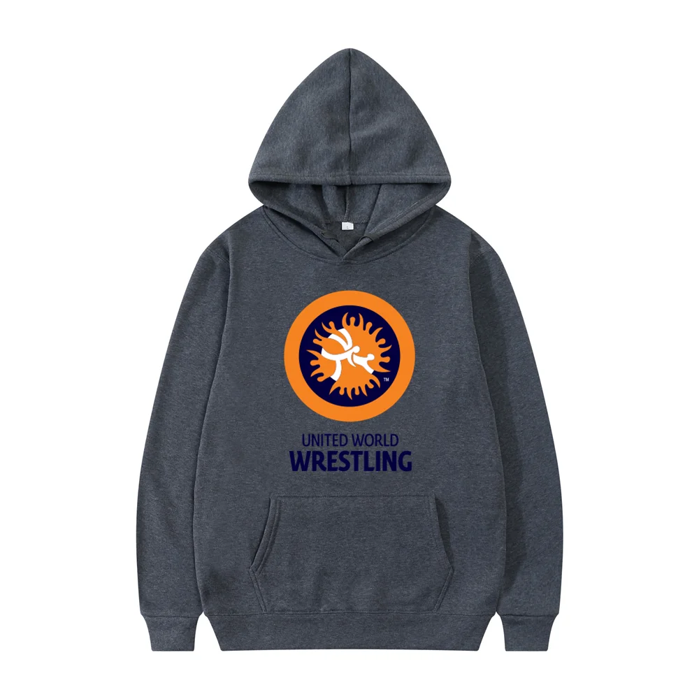 Herbst Winter United World Wrestling Sweatshirt Coole Herren Pullover Mode UWW Hoodies Unisex Streetwear Tops – Detail 25