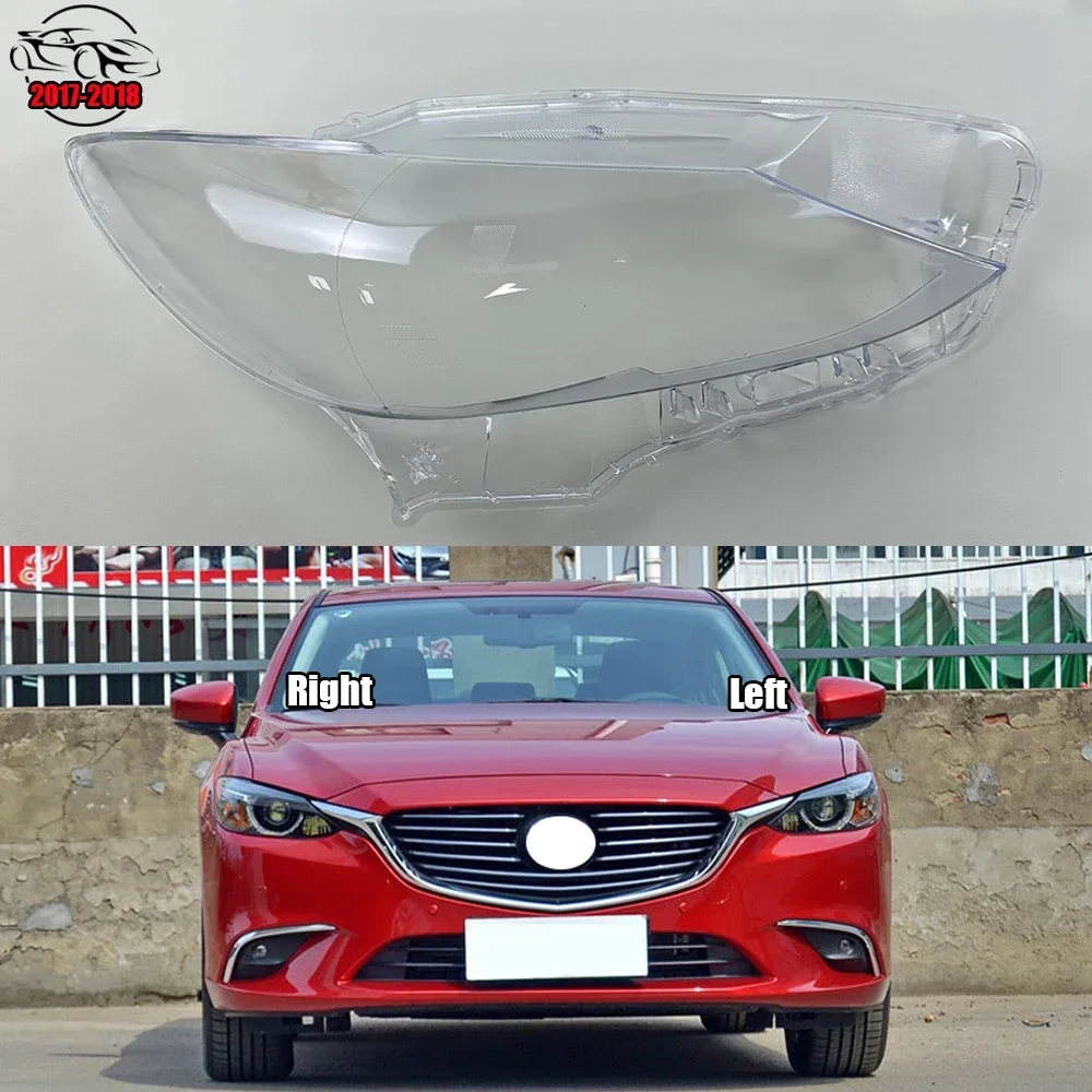 

Для Mazda 6 Atenza 2017 2018, крышка фары, импортный прозрачный абажур, маска, абажур, линза из плексигласа