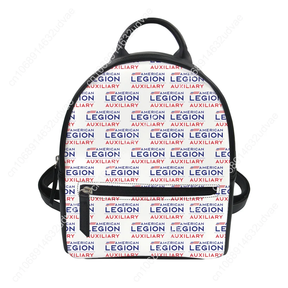 American Legion Logo Backpack Purse Women Schoolbags Personalized Double Shoulder Bag High Quality Daypack Travel Bag Gift