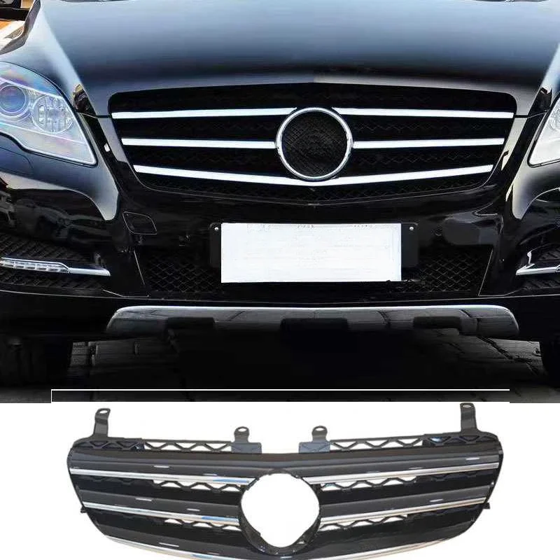 Front Radiator Grille Chrome Trim 2518880223 for Mercedes-Benz W251 R300 R320 R350 R400 R500 2006-2008