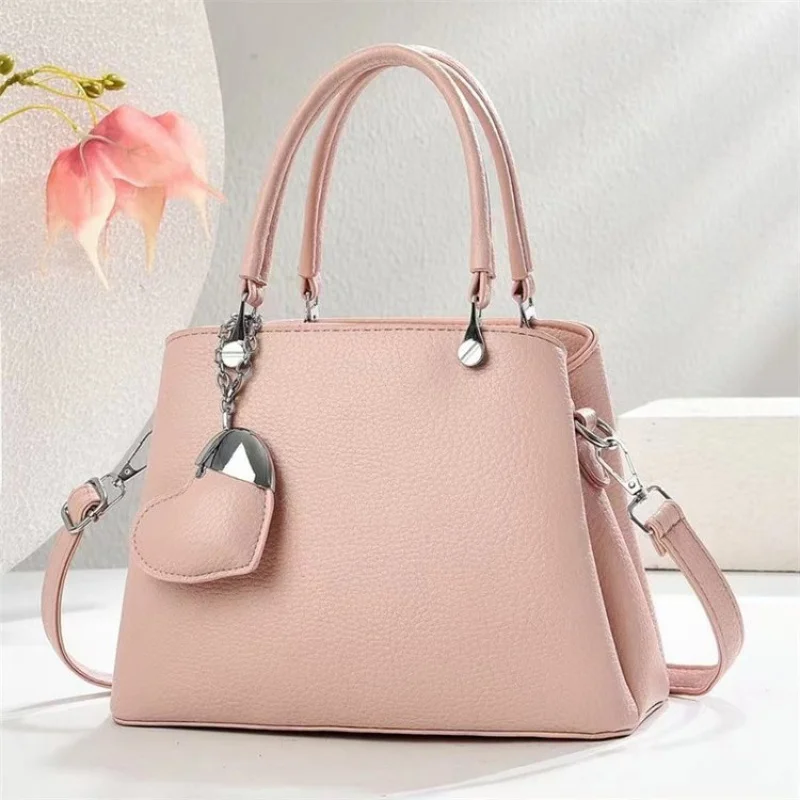 

Popular Women Handbags Leather Tote Bag For Ladies Elegant Classic Design Luxury Brand Famous Designer Chic