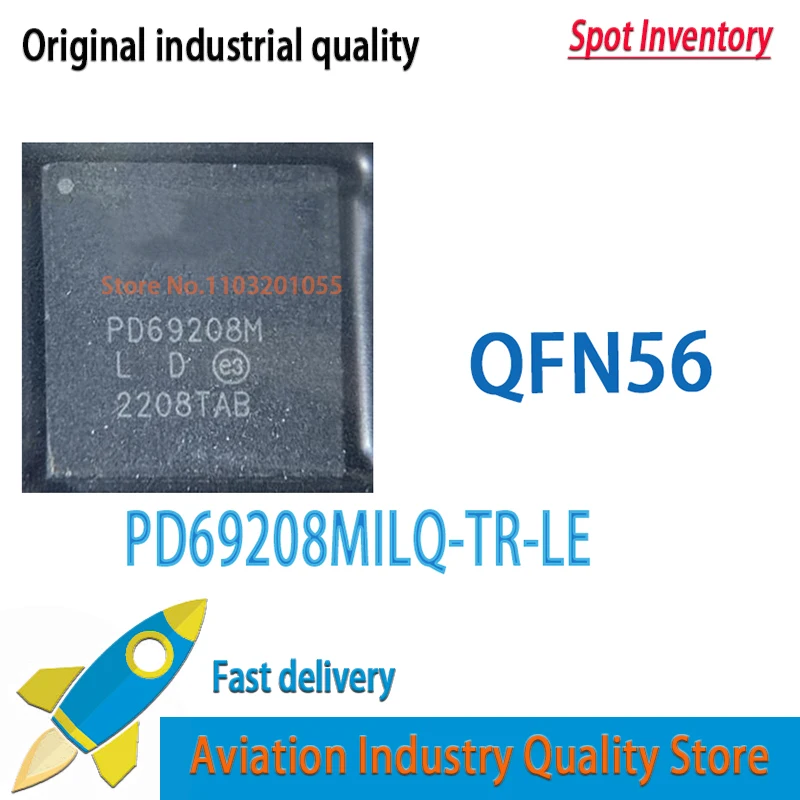 1PCS/LOT PD69208M PD69208MILQ-TR PD69208MILQ-TR-LE QFN56    Brand new in stock