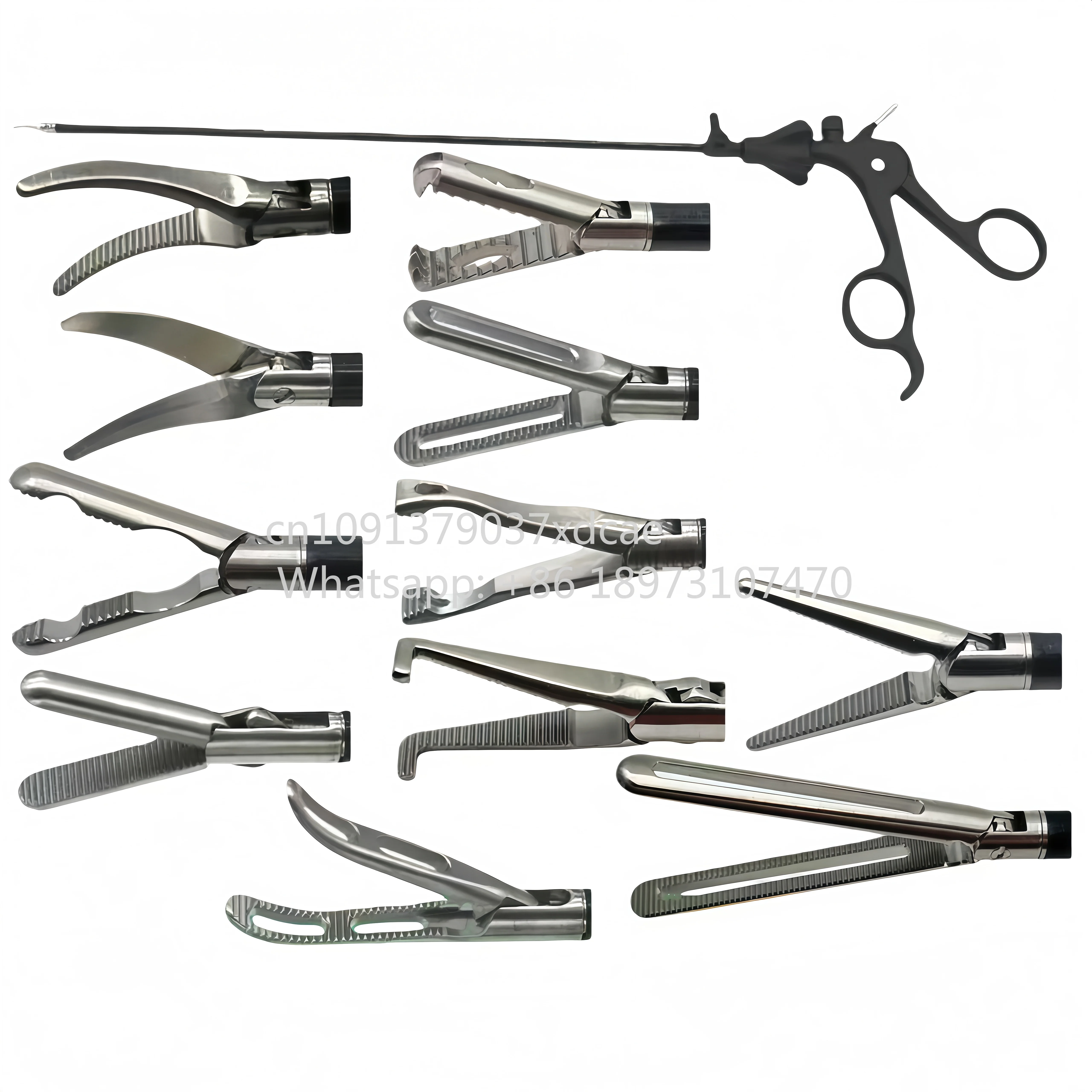 2026 New Factory Reusable Laparoscopic Operation Set With Scissors And Abdominal Grasper Maryland Model ISO Certified