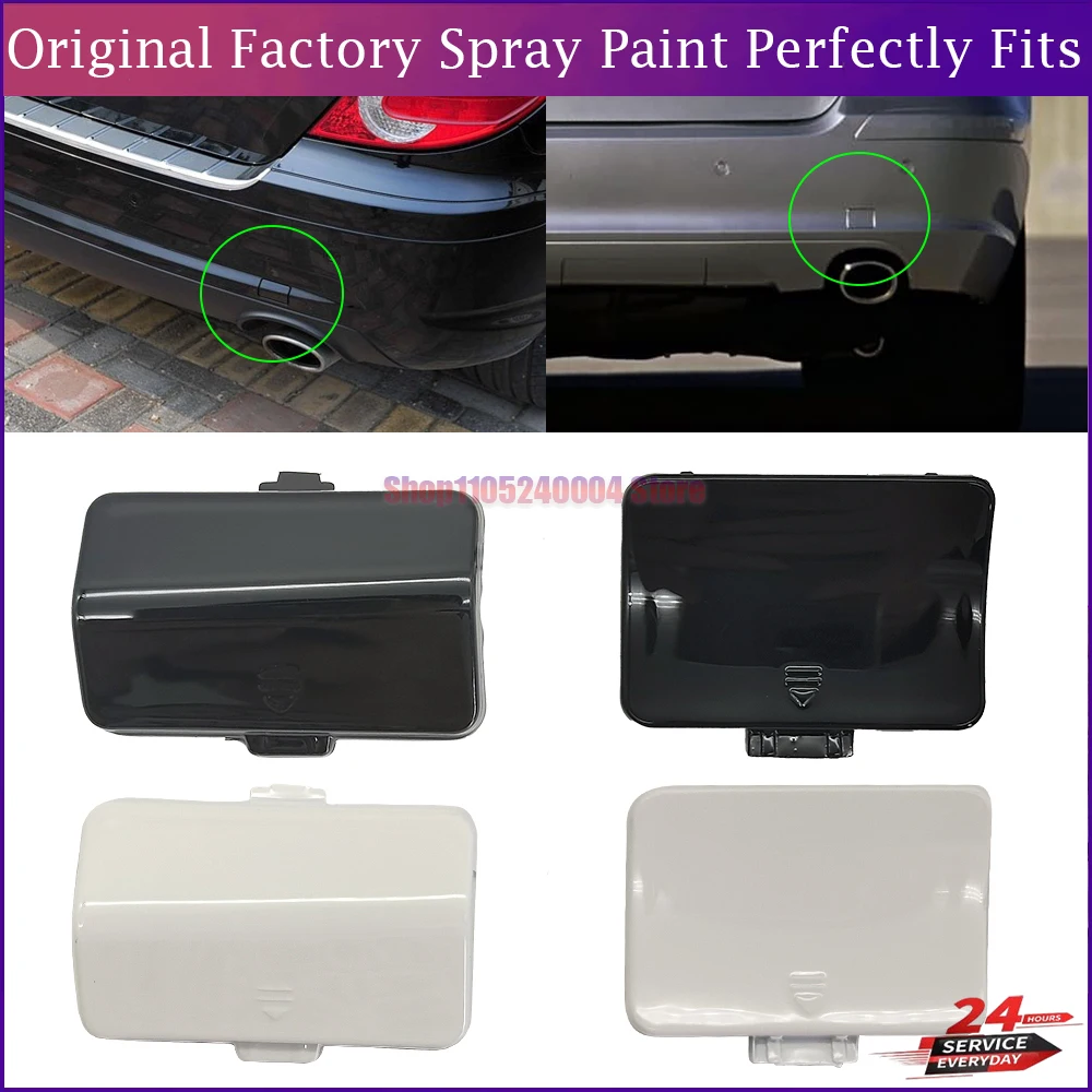 For Mercedes Benz R Class W251 Rear Tow Hook Cover Black For All Models 2006-2009 R300 R350 R500 2518852123