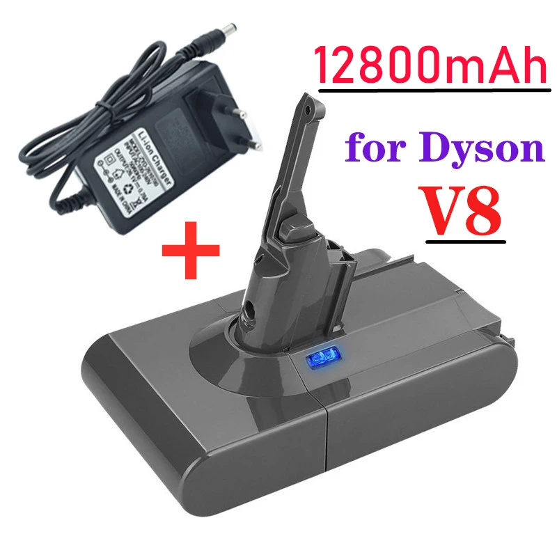 Vacuum Cleaner Batterie Rechargeable 100% MAh 16800 V Pour Aspirateur Dyson V8 Absolu/duveteux/Animal Li-ion, 21.6 Original