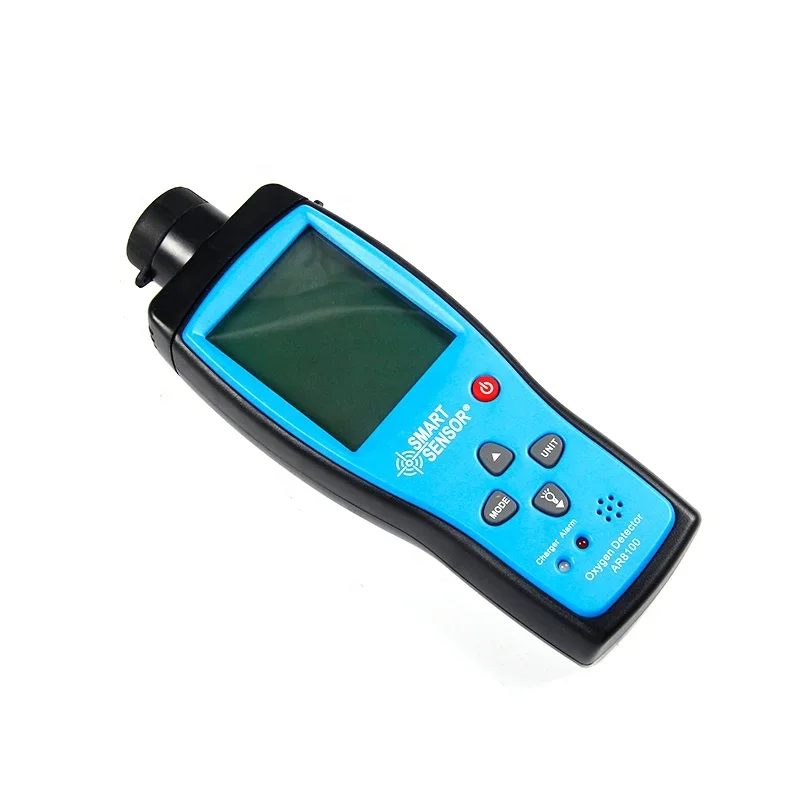 Professional Automotive Detector Gas Analyzer O2 Meter With Battery Sound And Light Vibration Alarm