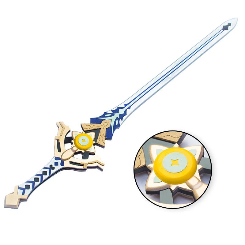 

Game Genshin Impact Cosplay Sword Cinnabar Spindle Albedo PVC Props Replica of Halloween Party Costumes Accessories