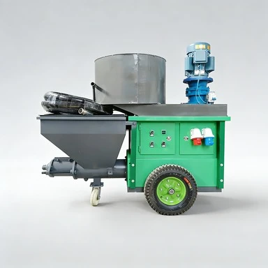 

Cement Mortar Spray Machine with 100L Hopper for Continuous Application