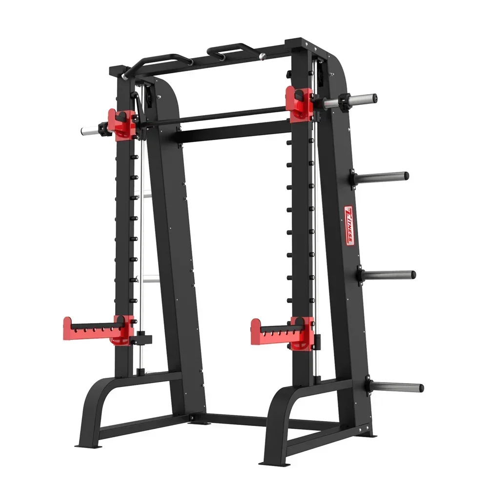 Smith Machine with Weight Stack Multi-functional Gym Equipment Trainer Muscle Relex Apparatus Legs Equipment Strength Training