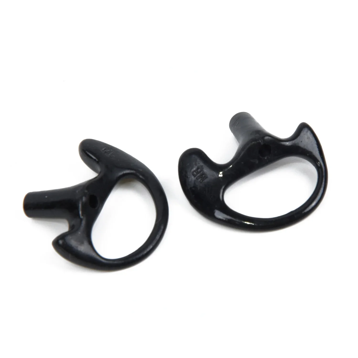 Ear Molds Soft 2-Way Radio Earmold Replacing Earpiece Insert Acoustic Coil Tube Audio Kits Headphone Accessories 3 Colors