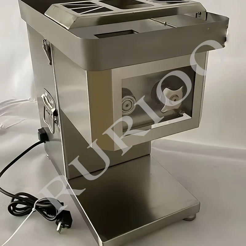 Stainless Steel Commercial Meat Processor Automatic Function for Beef Chicken Breast Slicing Strip Cutting Dicing High