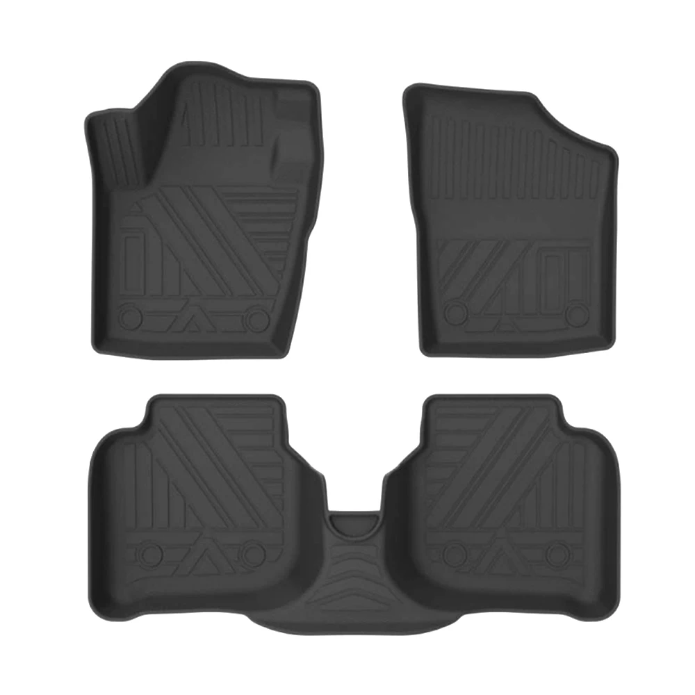 

For Volkswagen JETTA 2013-2019 LHD 3D TPE Floor Liner Mats All-weather Protection Set Dustproof Waterproof TPE Car Foot Pad