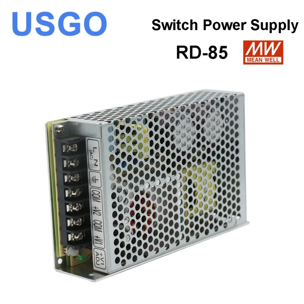 USGO Mean Well RD-85 Dual output switching power supply  5V 12V 24V Original MW Taiwan Brand RD-85