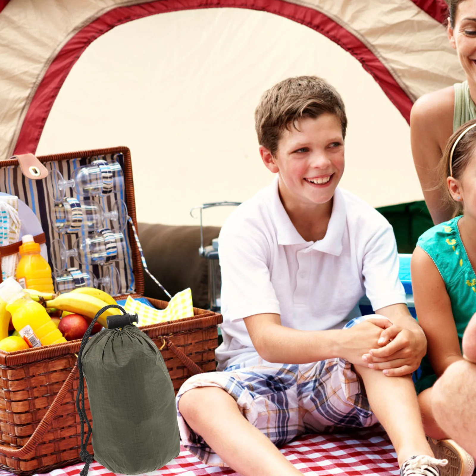 1 مجموعة بطانية طوارئ العزل الحراري التخييم التنزه بقاء دافئ خفيف الوزن طوي العرض في الهواء الطلق بطانية طوارئ