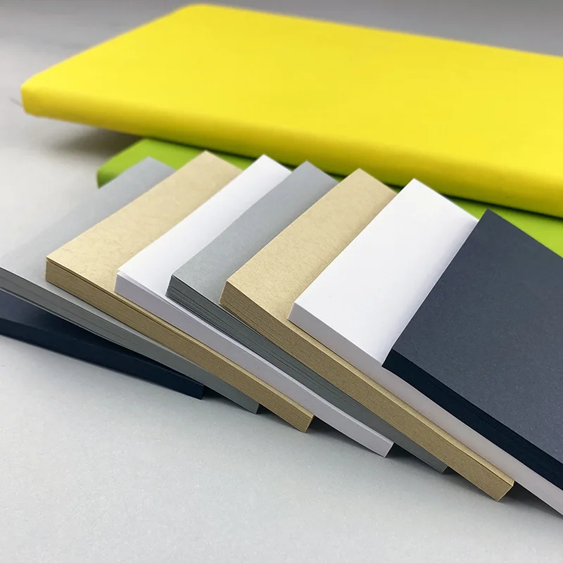 High Appearance Convenience Stickers Black Grey Solid Office Note Stickers can be glued with Message Note Stickers