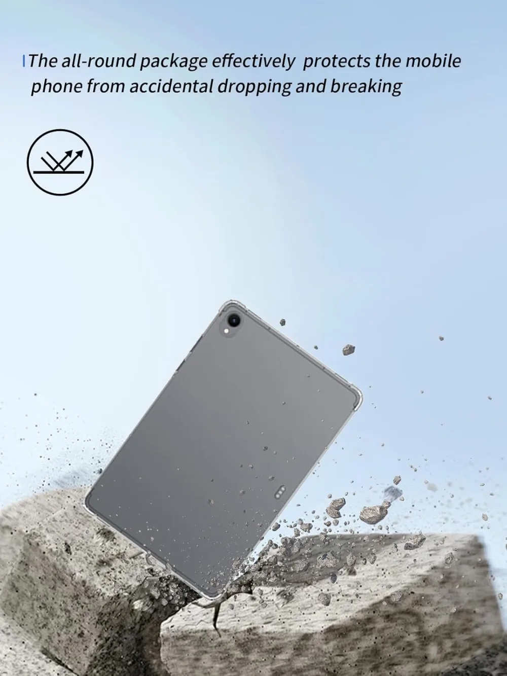 حافظة أقراص شفافة مقاس 11 بوصة لهاتف سامسونج جالاكسي تاب S11 2025، غطاء شفاف رفيع للغاية مقاوم للصدمات من مادة البولي يوريثان الحراري SM-X730، SM-X736 #3