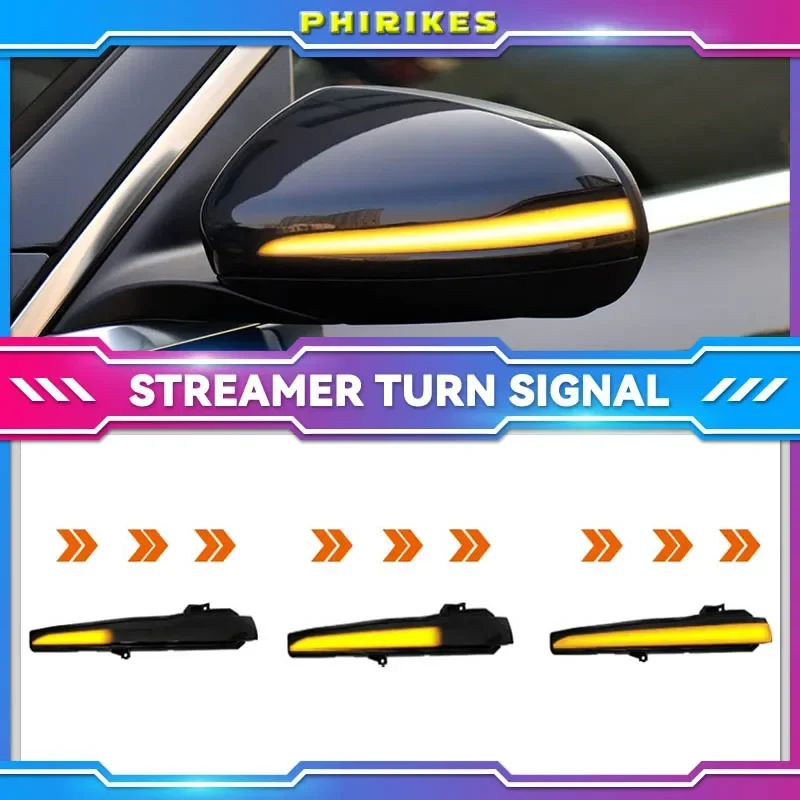 Dynamic Turn Signal Light For Mercedes Benz C E S GLC W205 X253 W213 W222 V Class W447 Flowing Water Blinker Flashing Light