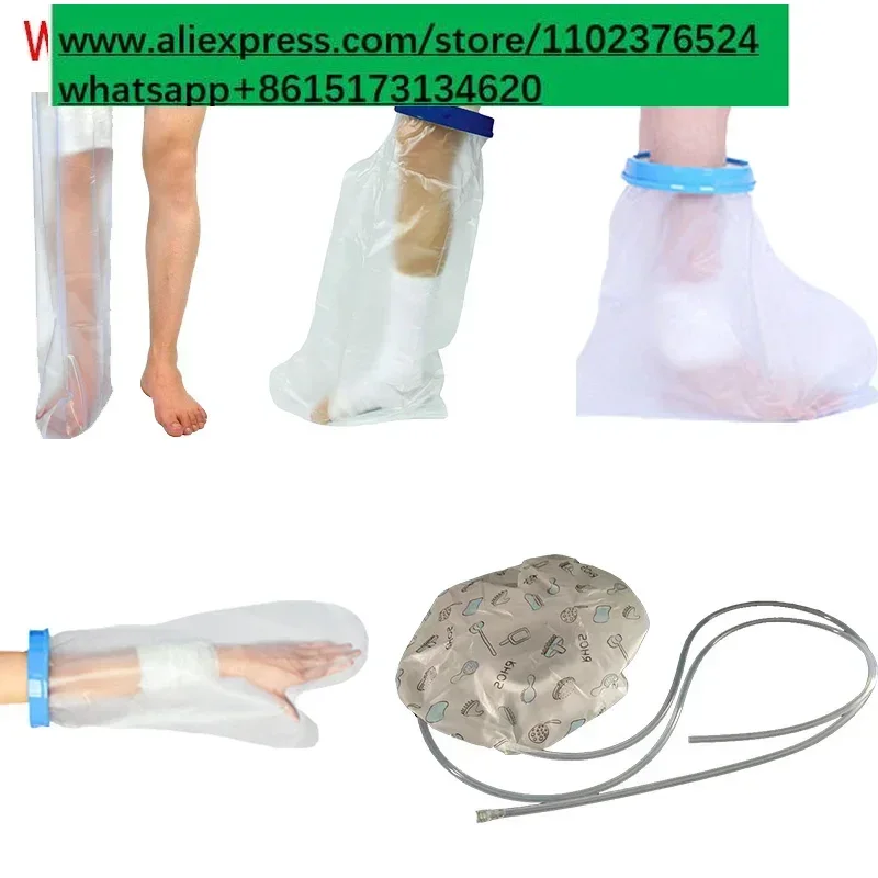 Reusable Soft Silicone Ozone Limb Bag In Leg Foot And Wrist Sleeve Arm Type With Luer Tube