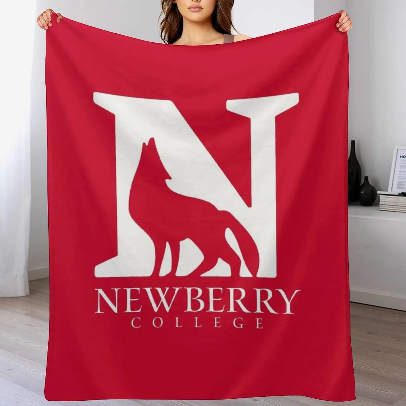 

Newberry Wolves Throw Blanket Bed linens manga Custom Soft Plaid Blankets