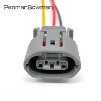 1 Juego de regulador de reparación de cables de alternador de 3 pines conector eléctrico enchufe de arnés de cables 6189-0443 para Toyota Nissan 90980-11349