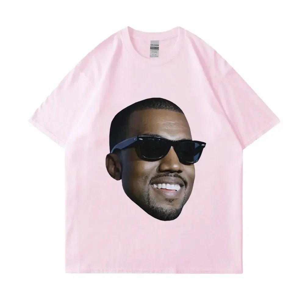 Graphics box 90s Rapper Kanye West Man Women T-shirts EU size loose Hip Hop short arms trunk comfortable street clothes