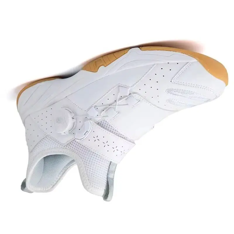 

High Quality Badminton Shoes for mens womens Professional Competition Sport Sneakers Quick Lacing Wearable Gym Shoe Unisex