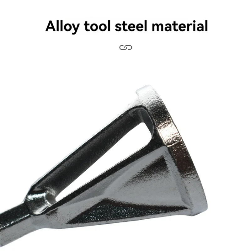 Mango Triangular de 3 piezas, longitud de 18Mm, excepto para herramienta de biselado de taladro de pulido de tornillo de rebaba, diámetro adecuado de 6-19Mm