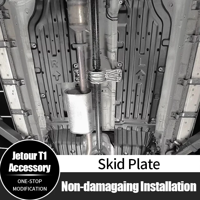 High Quality Engine Skid Plate Underbody Shield Chassis Guard Plate For Jetour T1 Accessories