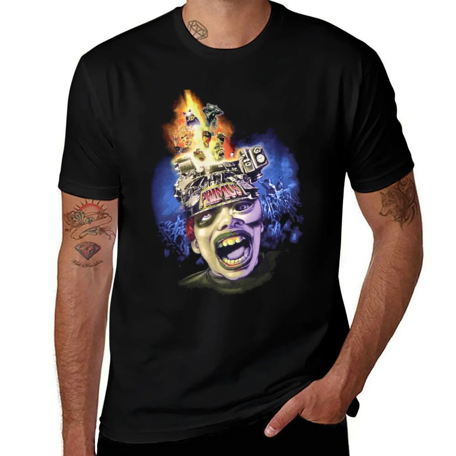 vintage 1999 Primus Antipop T-Shirt Holiday Vacation Tee Shirt T-Shirt
