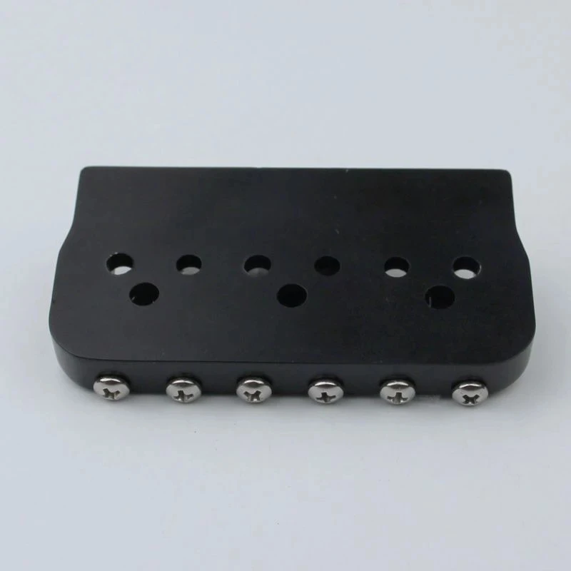 6 and 7 String Fixed Electric Guitar Bridge Black