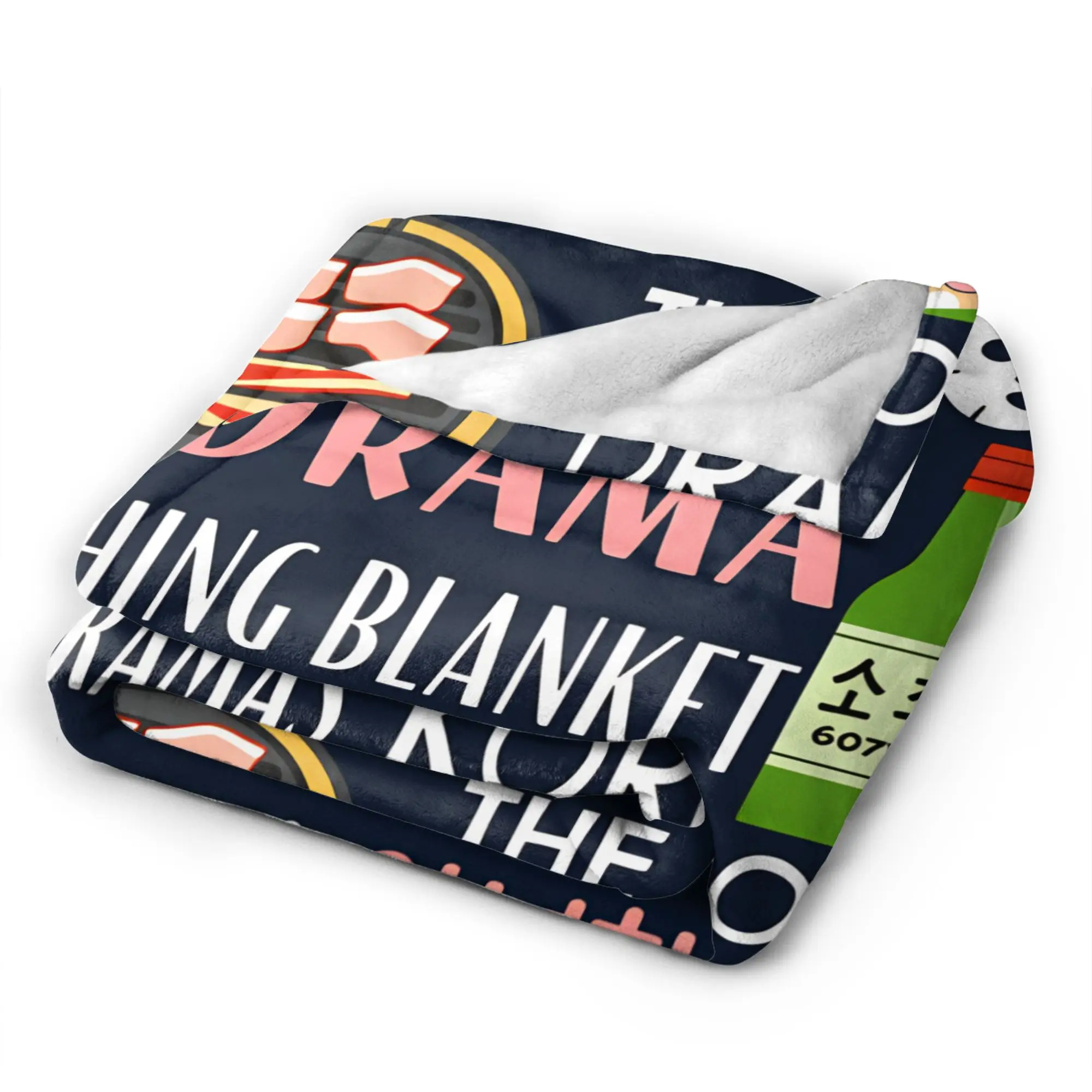 K-Drama K Pop Coreano Coperte Super Calde Ragazze Ragazzi Peluche Coperta da tiro Moda Divano Letto Copriletto in flanella Copridivano
