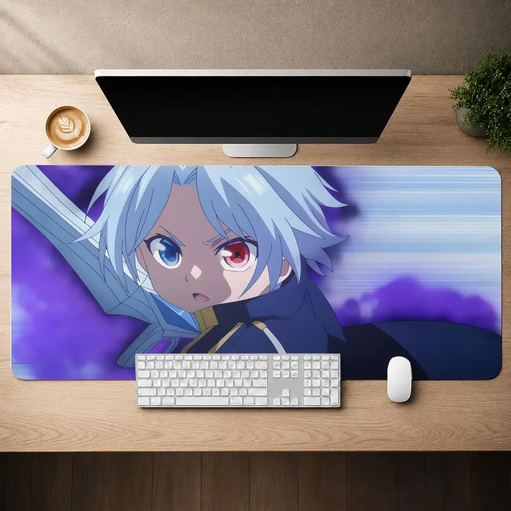 Noble Reincarnation Born Blessed So Ill Obtain Ultimate Power Mouse Pad Anti-Slip Rubber Base Extended Desk Mat For Gamer Office