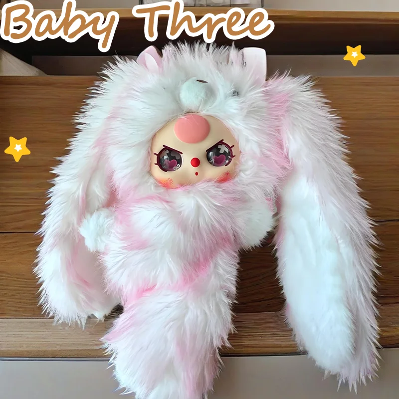 

Baby Three Hug Baby Backpack Series Blind Box Cute Plush Backpack Crossbody Bag Trendy Toy Surprise Mystery Box Customized Gift