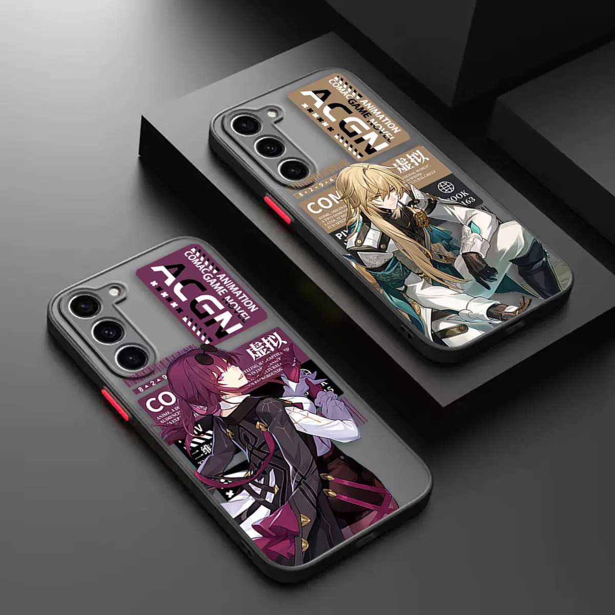 Kafka Dan Heng Honkai Star Rail Matte Case For Samsung A03S A04E A05 A05S A06 A07 A10 A30 A50 A70 M53 NOTE 20 10 9 8 A11 Case