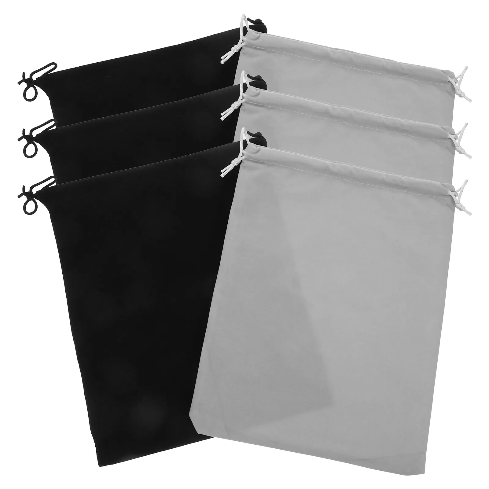 

6pcs Drawstring Bags Jewelry Pouch For Wedding Makeup Power Bank Umbrella Water Bottle Coin Earring Storage Travel Bag