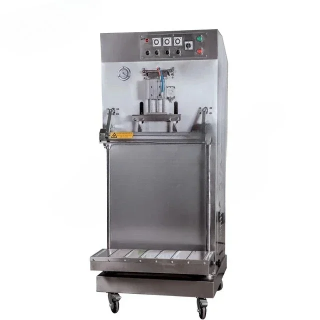 vertical vacuum sealer, Big bag external vacuum sealing machine, nozzle type vacuum sealer with gas flushing