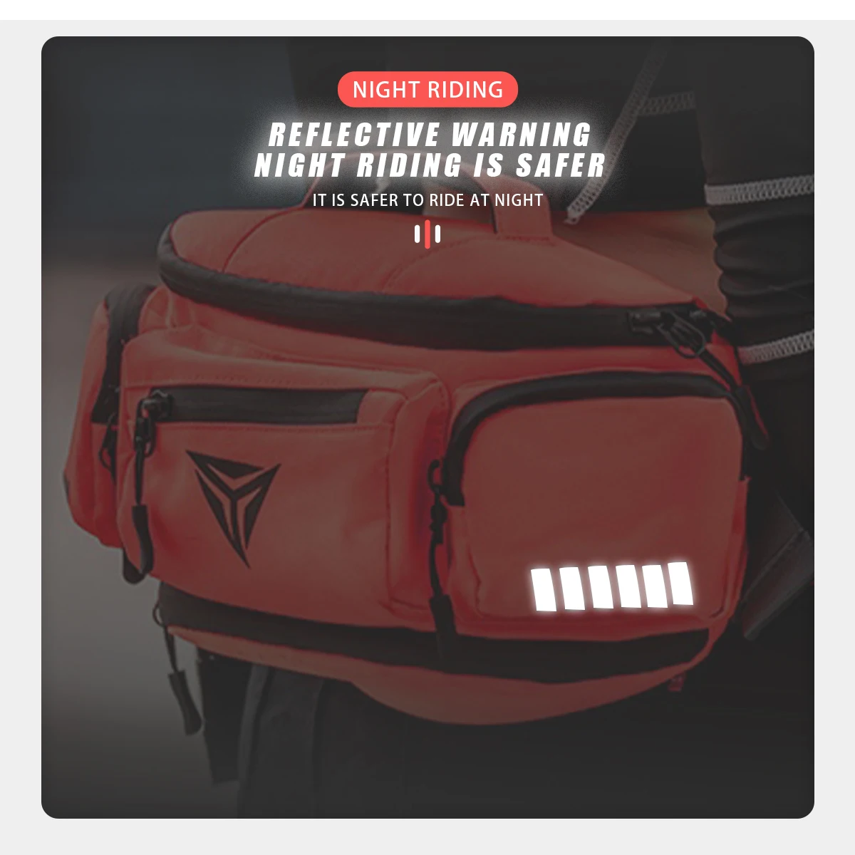 Motorrad Hüft tasche Outdoor Sport Gürtel Hüft bum Taschen wasserdichte Motorrad taktische Reise Handy Geldbörse Gürtel tasche – Detail 8