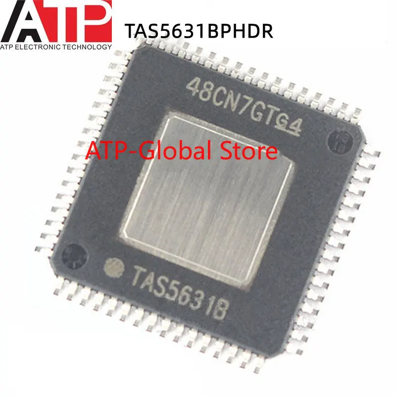 1pcs~10pcs 100% New TAS5631BPHDR TAS5631B QFP64 Chipset In Stock ATP Store