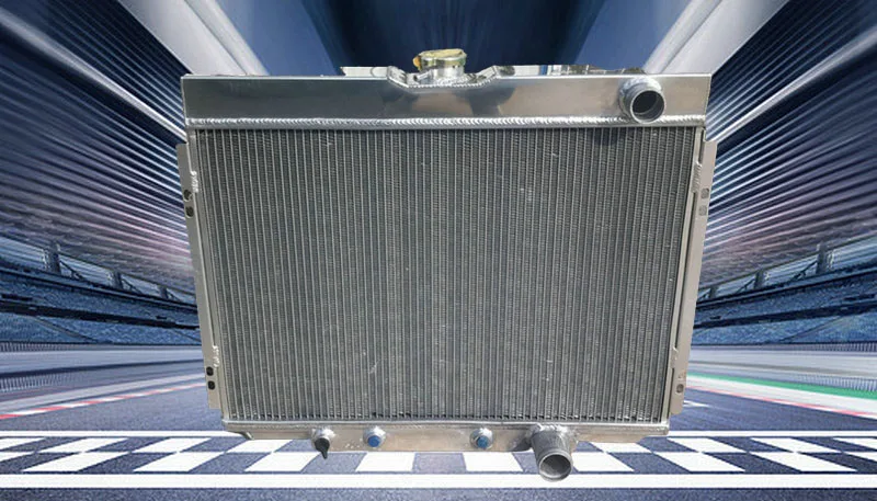 For Ford Mustang/1967 1968 1969 70 Mercury Cougar / XR7 1967-1970 1968 1969 1970 67 68 69 70 Aluminum Radiator & fans