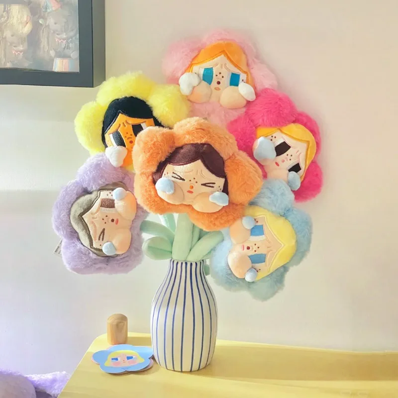 

Crybaby Sad Club Series Blind Box Mystery Box Plush Flower Desktop Jewelry Surprise Decorative Collectibles Toys Perimeter Gift