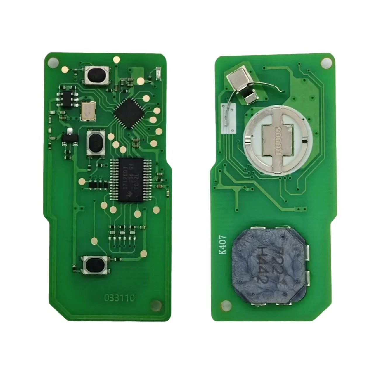 Da Shi FCC MOZB31EG 312/433MHz Chaves 4D B9 chip 2/3 botões para Toyota Prius 2004 - 2009 Keyless Go Key Fob