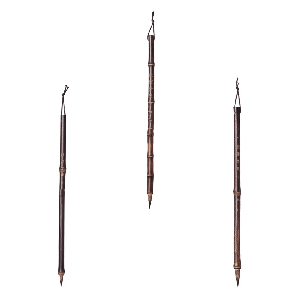 

3 Pcs Brush Combination Drafting Calligraphy Kits for Beginners Chinese Painting Ink Pens Large