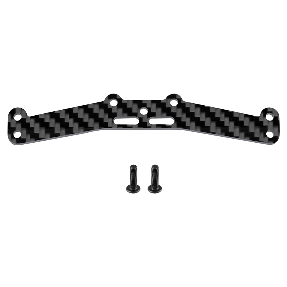 Soporte de batería de fibra de carbono AXSPEED, placa de cubierta superior, brazo oscilante inferior, columna de carcasa de carrocería de coche para coche de deriva Sakura Cero Ultra 1/10 RC