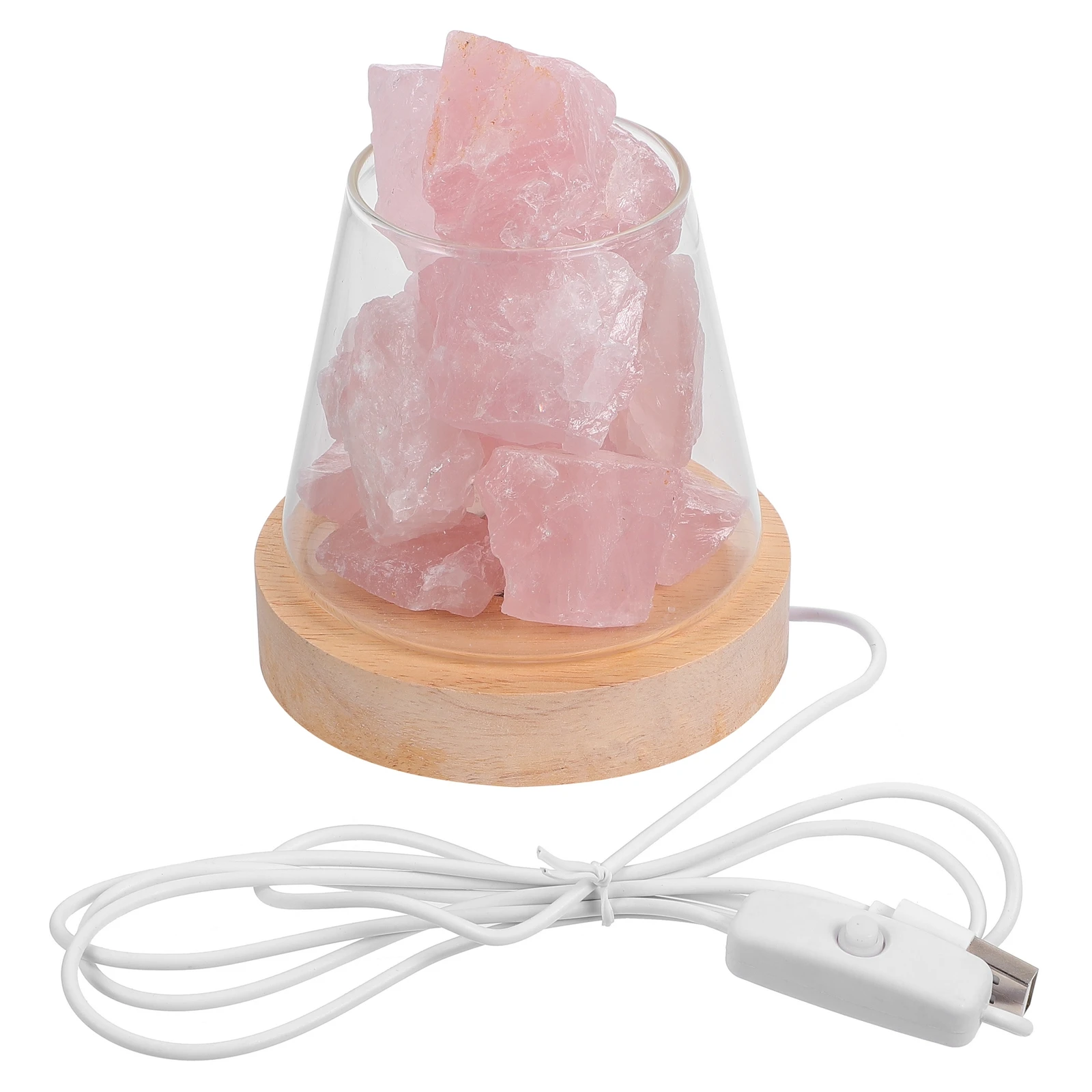 

Aromatherapy Stone Scent Diffuser Essential Oil Crystal Fragrance Glass Light Aroma Warmer Bedroom Living Room Study