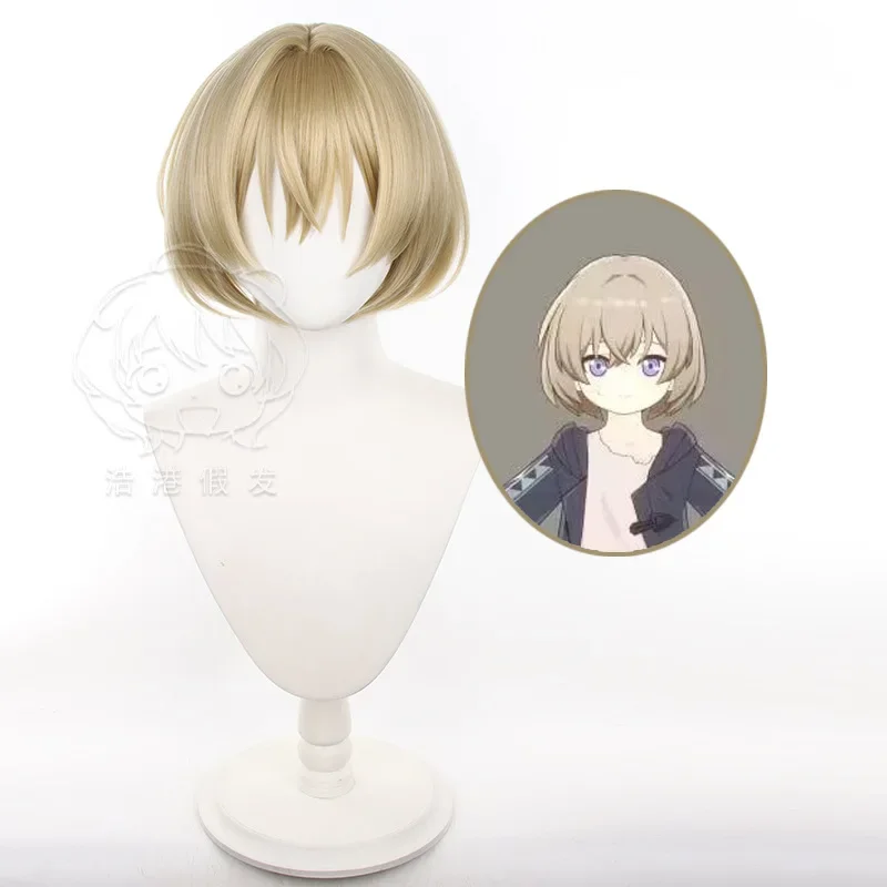 Honkai Star Rail Avventurina cosplay Parrucche sintetiche resistenti al calore per feste di Halloween