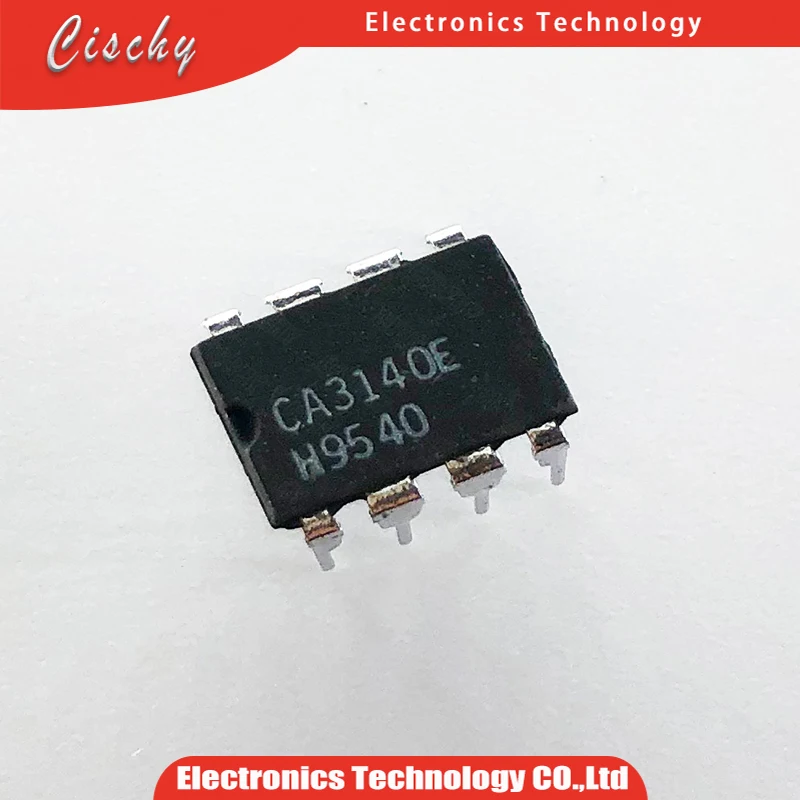 10pcs/lot CA3140EZ DIP8 CA3140 DIP 4.5MHz,BiMOS Operational Amplifier with MOSFET Input/Bipolar Output CA3140E