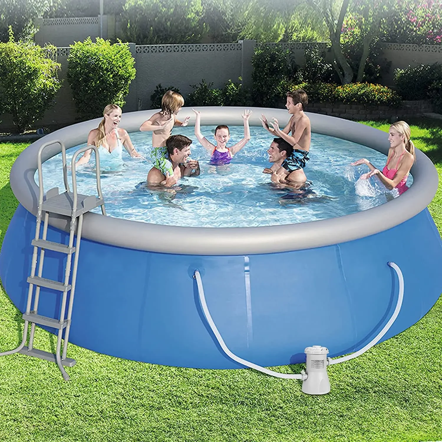 1000gallon outdoor swimming pool impurity filter, water circulation filter pump, swimming pool water quality cleaning tool